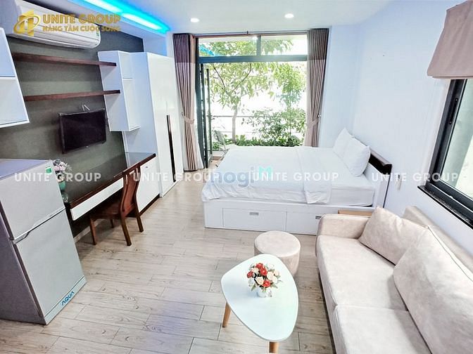 Hình ảnh Studio Full nội thất, cửa sổ lớn Hoàng Sa Quận 3