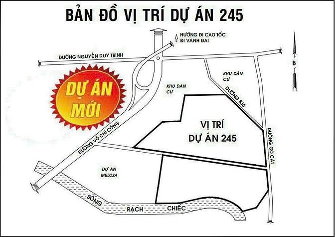 Hình ảnh Bán nhanh 3 nền đất ĐHQG 245, đường Gò Cát, giá từ 35tr/m2