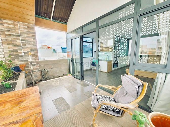 Hình ảnh Cho Thuê Penthouse Sân Thượng Cực Chill Gần Nhà Thờ Ba Chuông Tân Bình