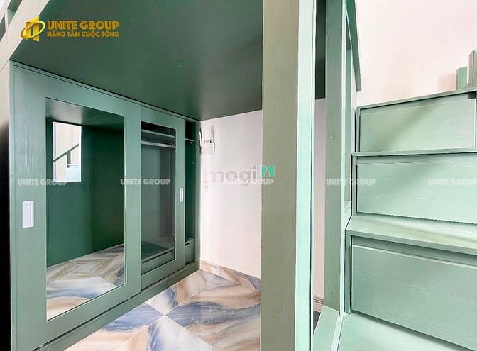 Hình ảnh Cho Thuê Duplex full nội thất cửa sổ ban lớn máy giặt riêng Âu Dương