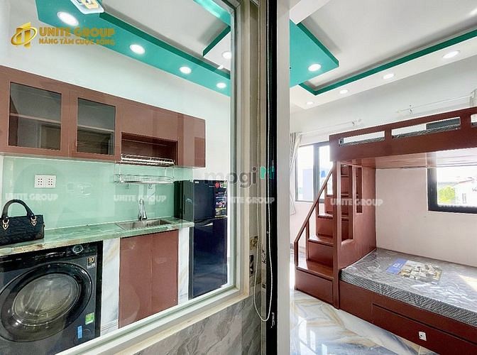 Hình ảnh Cho Thuê Duplex full nội thất cửa sổ ban lớn máy giặt riêng Âu Dương