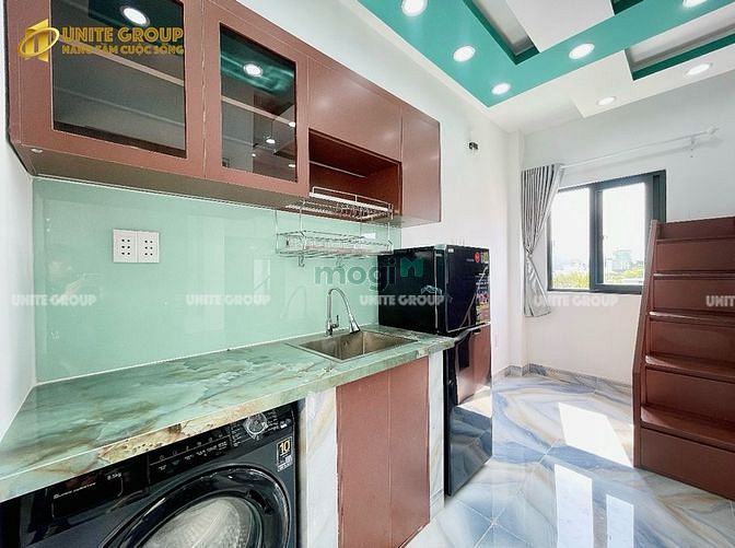 Hình ảnh Cho Thuê Duplex full nội thất cửa sổ ban lớn máy giặt riêng Âu Dương