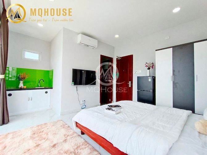Hình ảnh Ban công Studio Full nội thất Gần Đầm Sen, Lotte Mart Lê Đại Hành, Q11