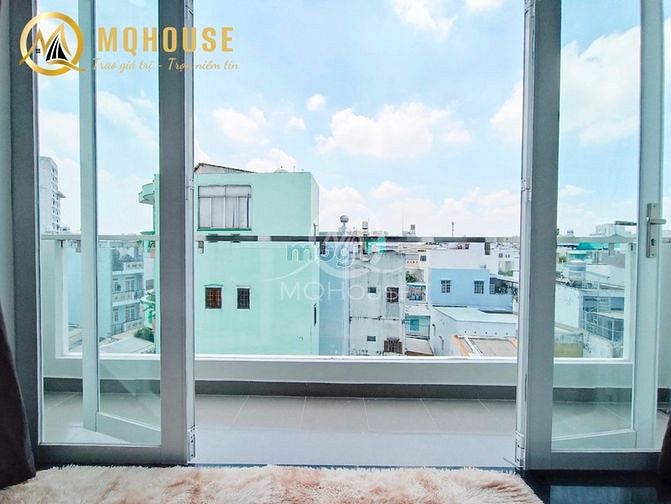 Hình ảnh Ban công Studio Full nội thất Gần Đầm Sen, Lotte Mart Lê Đại Hành, Q11