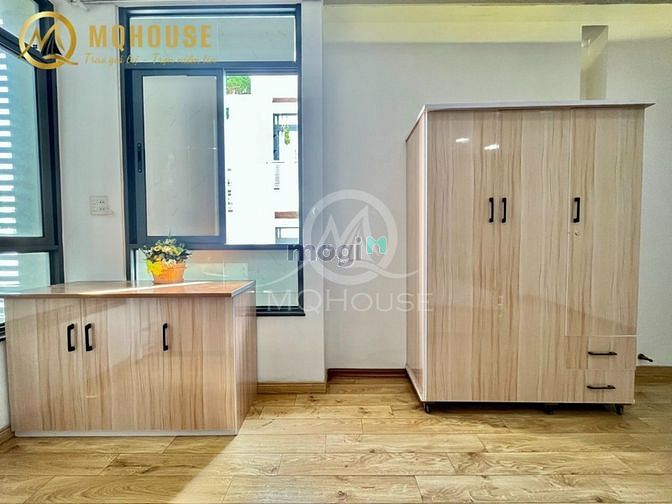 Hình ảnh Phòng full nội thất 28m2 máy giặt riêng kế Phạm Văn Bạch