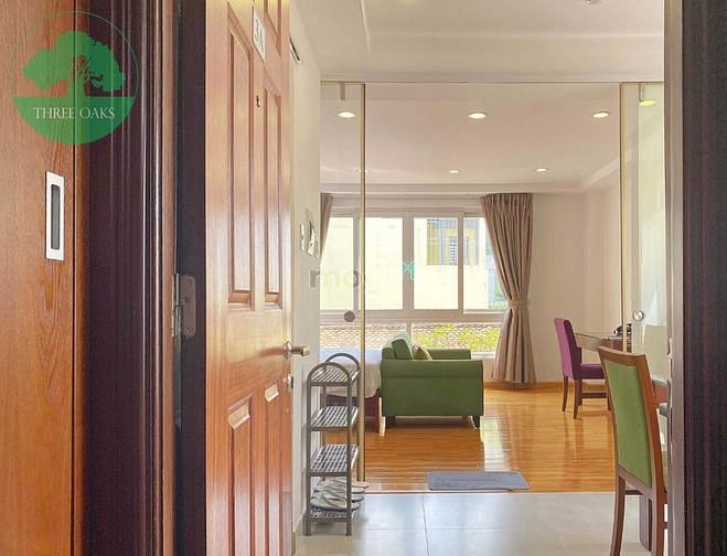 Hình ảnh Studio full nội thất cửa sổ lớn có máy giặt riêng Quận 1