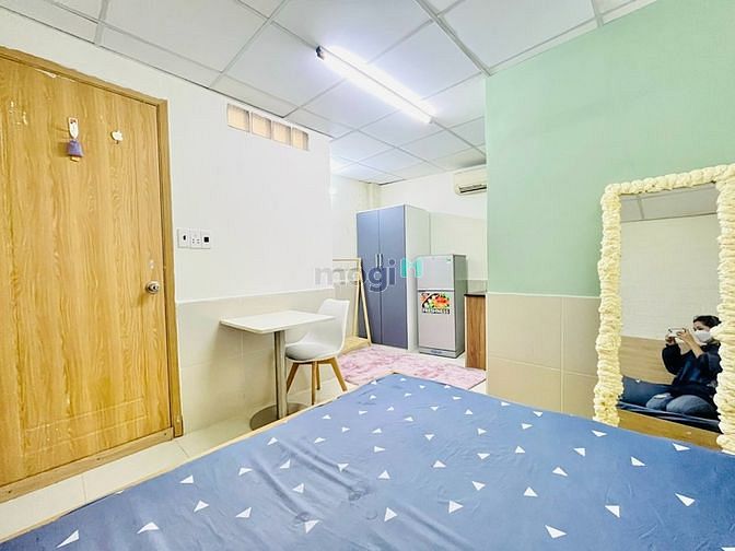 Hình ảnh Phòng full nội thất ngay Phan Văn Trị 5p đến ĐH Văn Lang