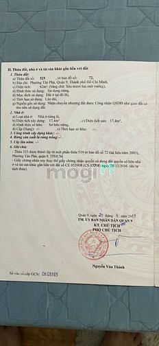 Hình ảnh Bán đất hẻm 23 đường 671 Lê Văn Việt , Tân Phú , Quận 9 - H. Tây Bắc