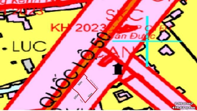 Hình ảnh Cần bán đất mặt tiền quốc lộ 50 có 3000m2 thổ cư
