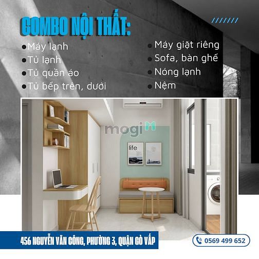 Hình ảnh Mb6623 nạp rút nhanh chóng ban công full nội thất view sân bay Tân Sơn Nhất, mới xây