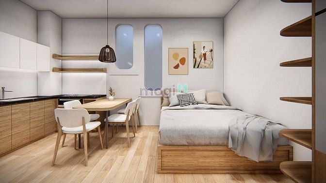Hình ảnh Studio có bancon, full nội thất ngay Nguyễn Thiện Thuật Quận 3