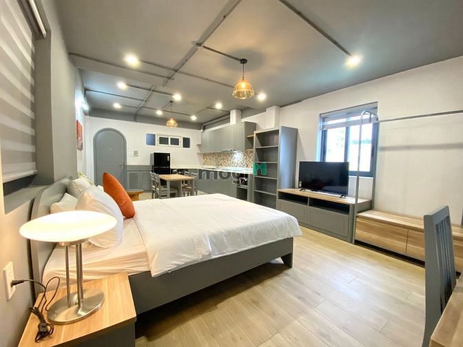 Hình ảnh Studio có bancon, full nội thất ngay Nguyễn Thiện Thuật Quận 3