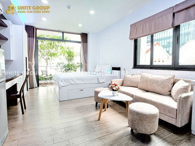 Hình ảnh Studio cửa sổ lớn & máy giặt riêng full nội thất Bùi Hữu Nghĩa Quận 3