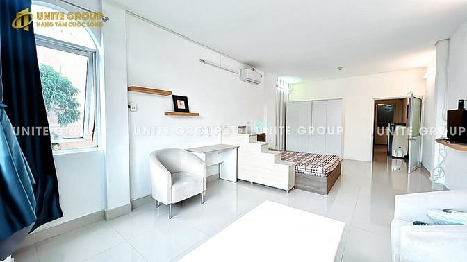 Hình ảnh Studio có bancon thoáng mát, full nội thất mới Bông Sao Quận 8