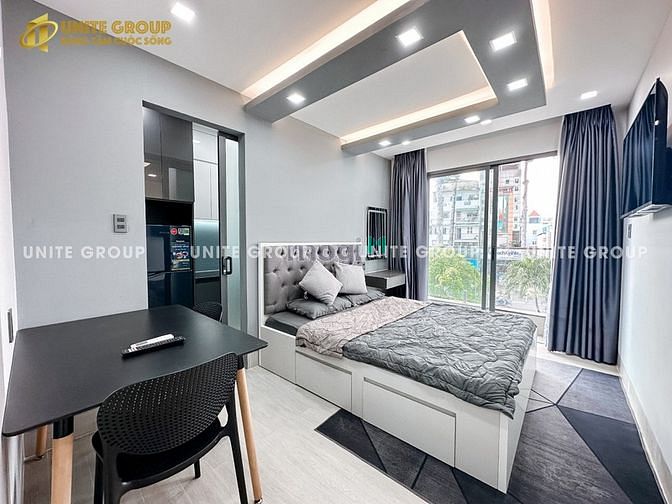 Hình ảnh Studio có bancon thoáng mát, full nội thất mới Bông Sao Quận 8