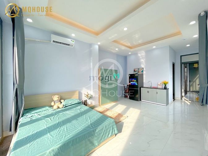 Hình ảnh Studio Ban công, cửa sổ trời, phòng siêu rộng full nội thất Q.TB