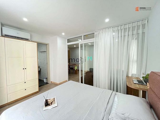 Hình ảnh Studio có máy giặt riêng, cửa sổ lớn & full nội thất Cô Giang Quận 1