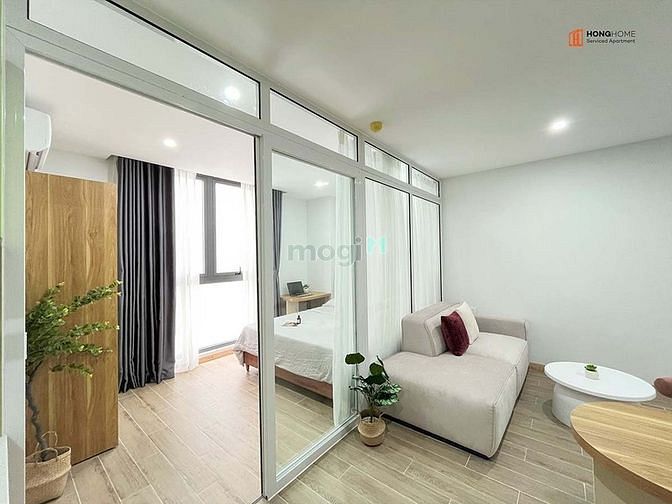 Hình ảnh Studio có máy giặt riêng, cửa sổ lớn & full nội thất Cô Giang Quận 1