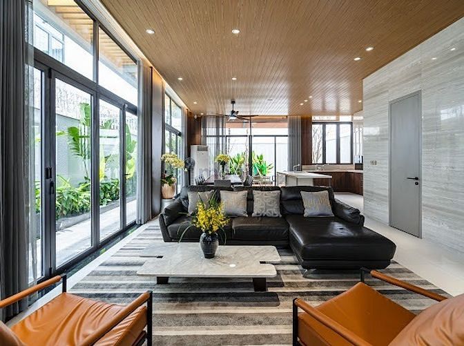 Hình ảnh Cho thuê Villa Thủ Thiêm,full nội thất, 3600$/tháng