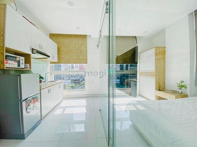 Hình ảnh Mb6623 nạp rút nhanh chóng full nội thất 1PN cửa sổ view xịn Cách Mạng Tháng 8 Q10