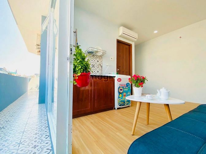 Hình ảnh Siêu phẩm 1PN 50m2 bancol chữ L chạy dài - Ngây Cầu Thị Nghè 🌈