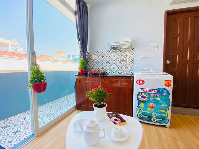 Hình ảnh Siêu phẩm 1PN 50m2 bancol chữ L chạy dài - Ngây Cầu Thị Nghè 🌈