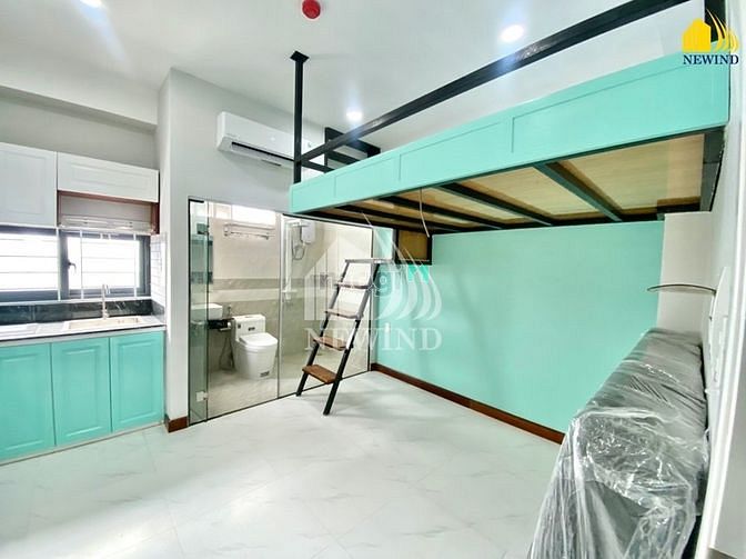 Hình ảnh Gác lửng cửa sổ full nội thất cạnh kcx cresentmall phú mỹ hưng q7