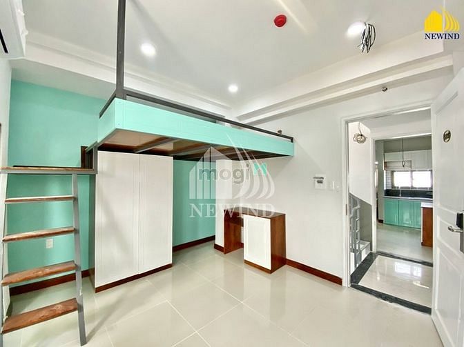 Hình ảnh Gác lửng cửa sổ full nội thất cạnh kcx cresentmall phú mỹ hưng q7