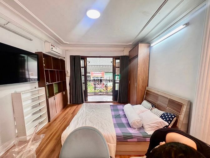 Hình ảnh Cho thuê 1PN/STUDIO_ Đầy đủ nội thất_Bancon cửa sổ_Quận 1 Quận 3 Quận5