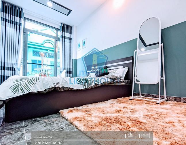 Hình ảnh Mb6623 nạp rút nhanh chóng ban công full nội thất gần Phan Xích Long, Phan Đăng Lưu