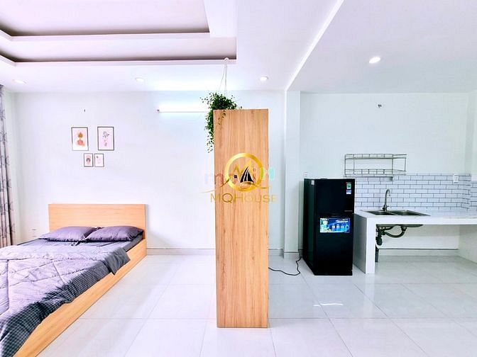 Hình ảnh 🌽Studio 40m2 - Máy giặt riêng - Cửa sổ - Bếp xa giường👉trung tâm Q10