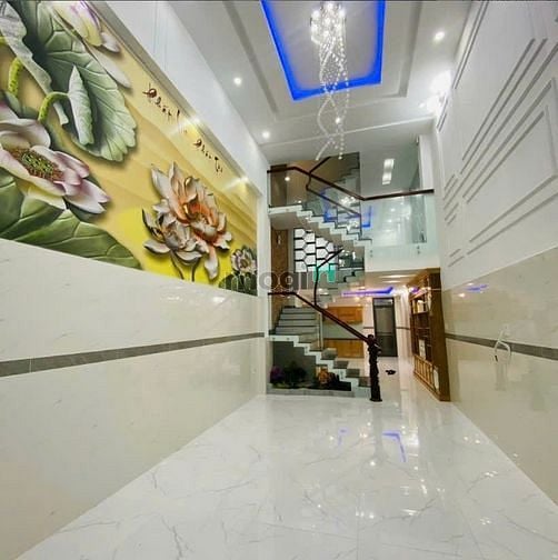 Hình ảnh Nhà full nội thất 1 lửng 3 lầu - Đường Lê Văn Qưới
