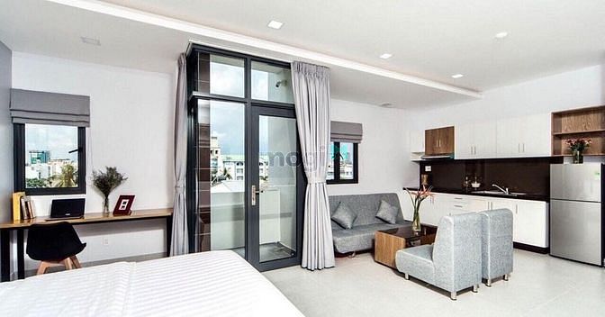 Hình ảnh Cho Thuê Căn Hộ 1 Phòng Ngủ Siêu Xịn Ký Con Quận 1