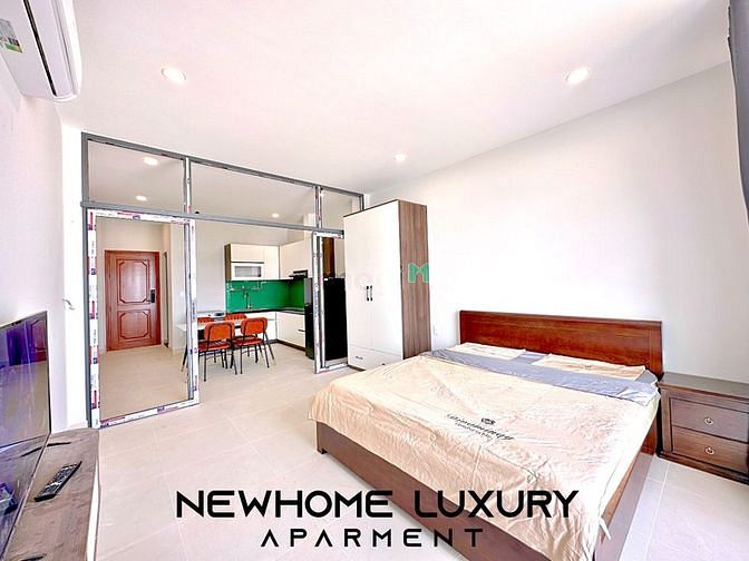 Hình ảnh Căn Hộ Cao Cấp 1PN Ban Công Lớn Full Nội Thất Mới 100% Ngay Sân Bay