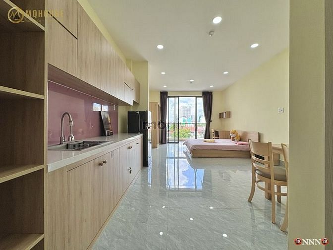 Hình ảnh Cho Thuê Studio Bancolny View Đẹp 45M2 Mới Leng Kengg⭐⭐Phan Đăng Lưu