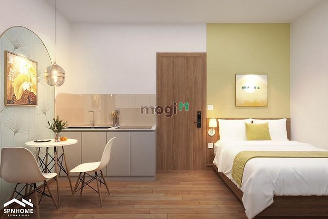Hình ảnh Studio bancon có máy giặt riêng full nội thất CMT8 Quận 3