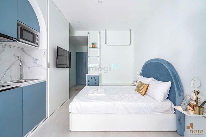 Hình ảnh Mb6623 nạp rút nhanh chóng studio đẹp mê li 30m2 bancol ngay Lê Văn Duyệt full nội thất xi