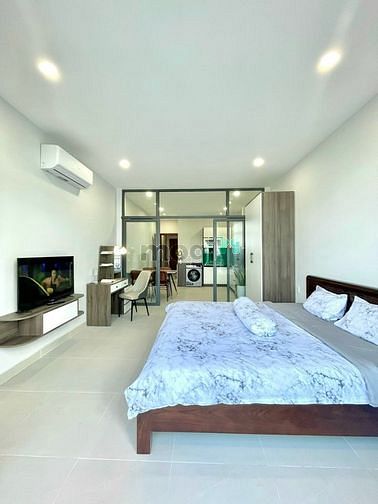 Hình ảnh Căn Hộ Cao Cấp 1PN Full NT - Máy Giặt Riêng - Balcon Ngay Sân Bay TSN