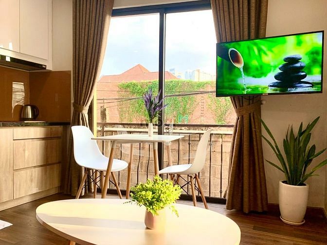 Hình ảnh Trống sẳn Trang Chủ MB66.COM / Đăng Ký Tặng 66K 1PN Full nội thất mặt trước view đẹp