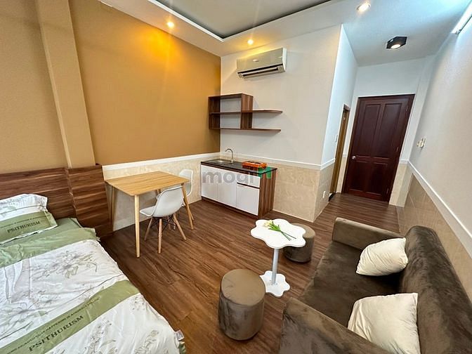 Hình ảnh Studio ban công siêu rộng - full nội thất