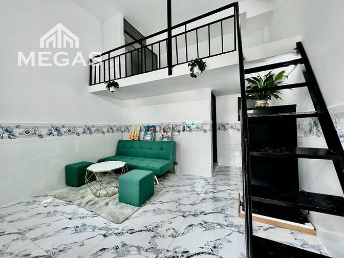 Hình ảnh Phòng Cho Thuê Nội Thất Cơ Bản GÁC CAO Cửa Sổ