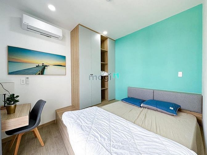 Hình ảnh Studio bancon lớn nhiều cửa sổ siêu hiện đại ngay Dạ Nam Quận 8
