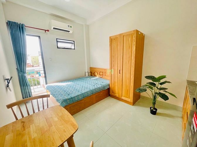 Hình ảnh Cho thuê CHDV mới xây_Ban công_Full nt_Cạnh VLU cs2_Có thang máy