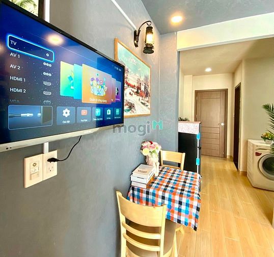 Hình ảnh Studio tách bếp full Nt ban công gần chợ Tân Định,Cv Lê Văn Tám, cầu B