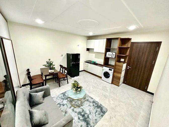 Hình ảnh 🍀Căn Hộ 1PN ban công 45m2, Full Nội thất ✨Hoàng Sa✨ gần chợ Tân Định.