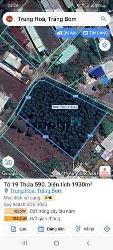 Hình ảnh Bán 2 lô Đất xã Hưng Thịnh Trảng Bom Đồng Nai