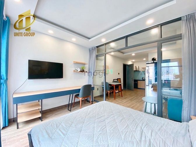 Hình ảnh 1PN bancon-tách bếp-máy giặt riêng-45m2 Khánh Hội Q4