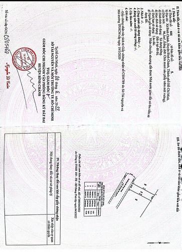 Hình ảnh Chính chủ cần bán lô đất thổ cư 5 mét dài 18.3 mét ,bao phí sang tên