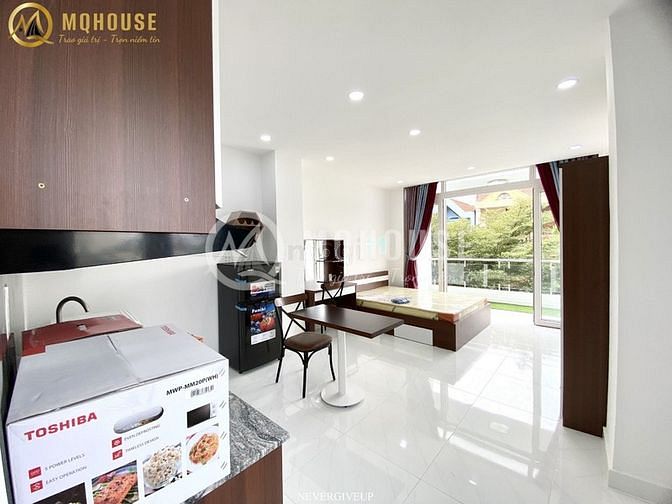 Hình ảnh Cho thuê Studio - Bancony trung tâm Bình Thạnh chỉ 7tr đến 9tr