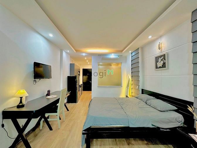 Hình ảnh Cho thuê căn Studio full nội thất sang sịn mịn ngay trung tâm Bthanh